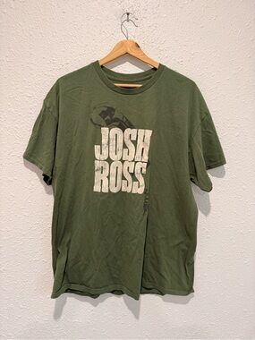 Josh Ross 615 green country music band tour t shirt XL